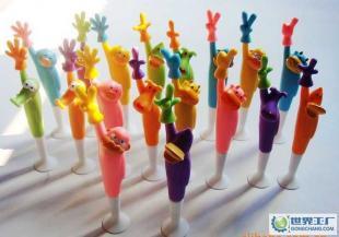 禮品廣告筆 動(dòng)物手勢(shì)筆 帶底座 可豎立放置 18種款式_辦公、文教_世界工廠網(wǎng)中國(guó)產(chǎn)品信息庫